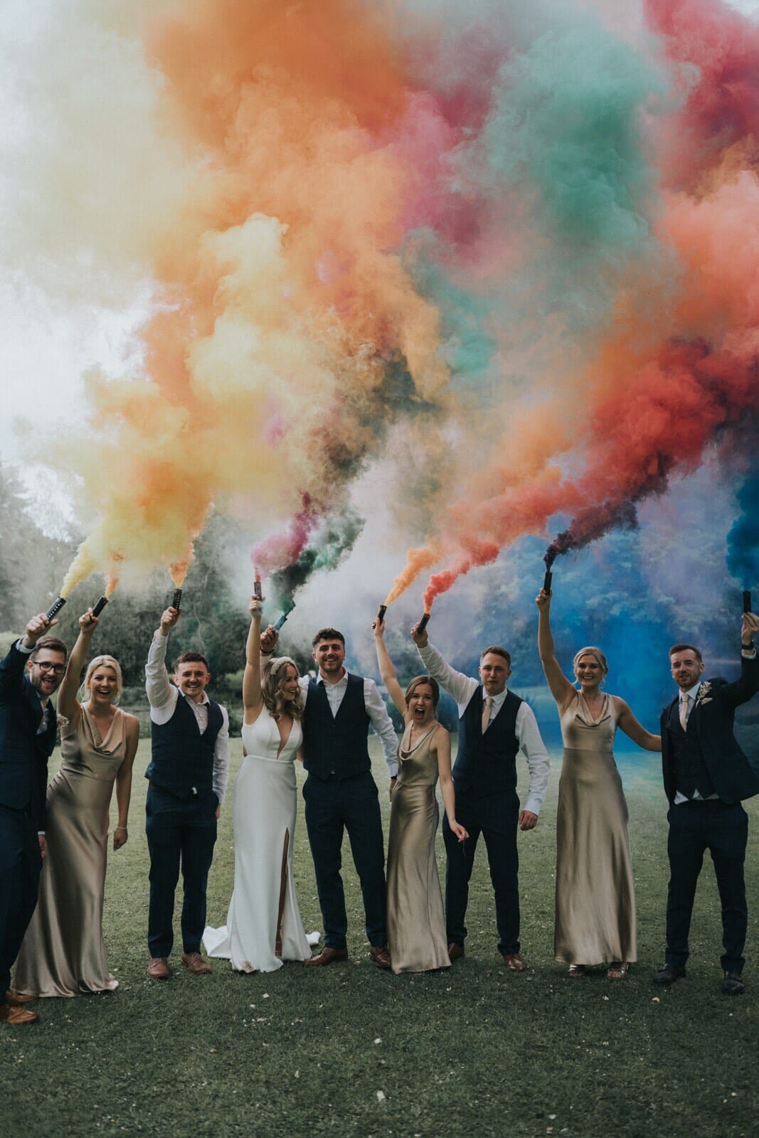 coloured celebration image