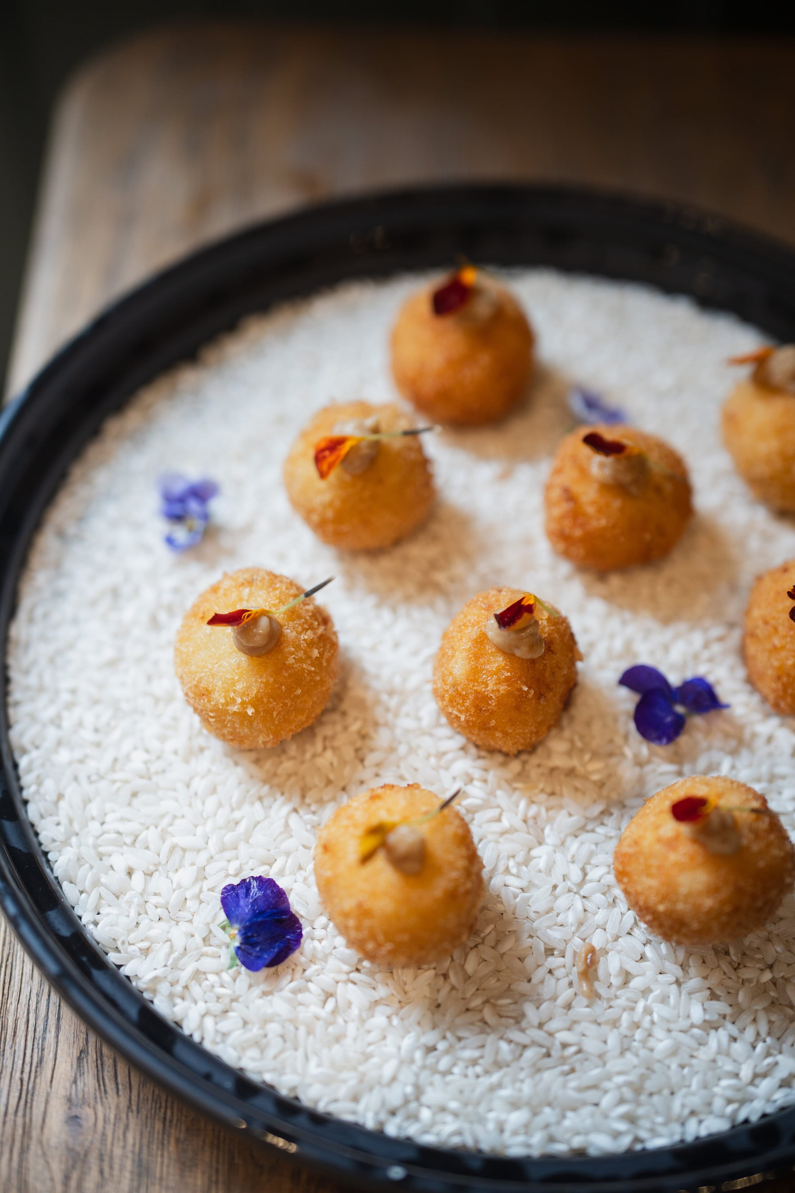 canapes from reception