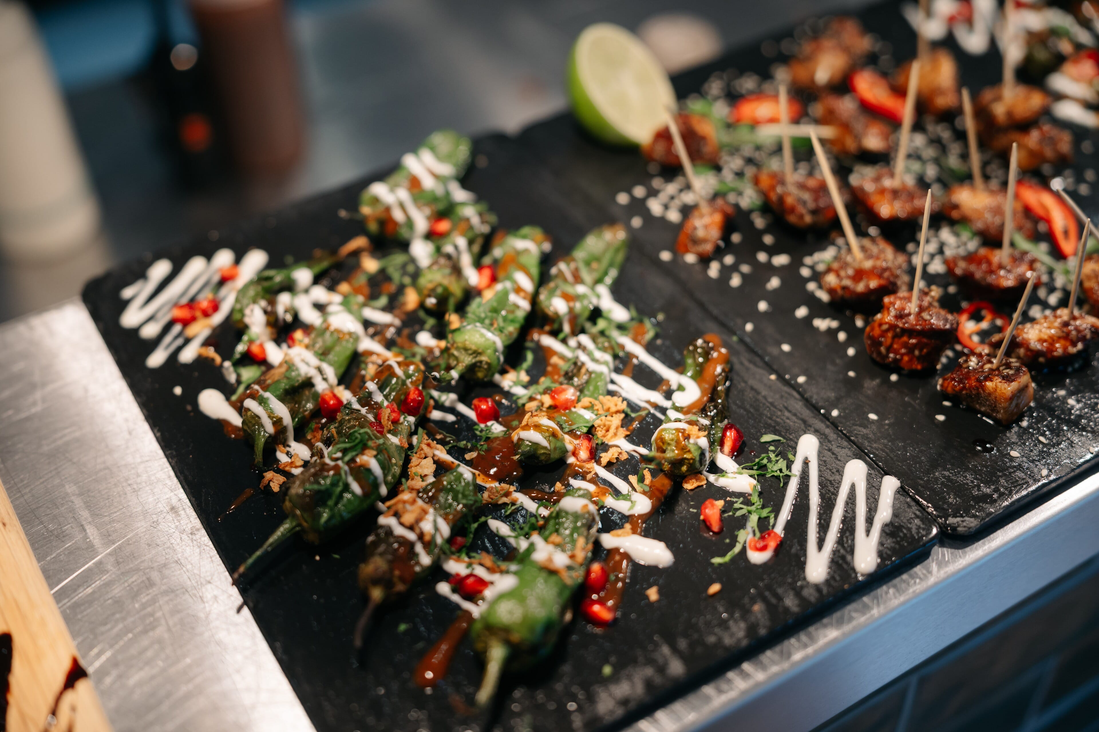 padron pepper canape