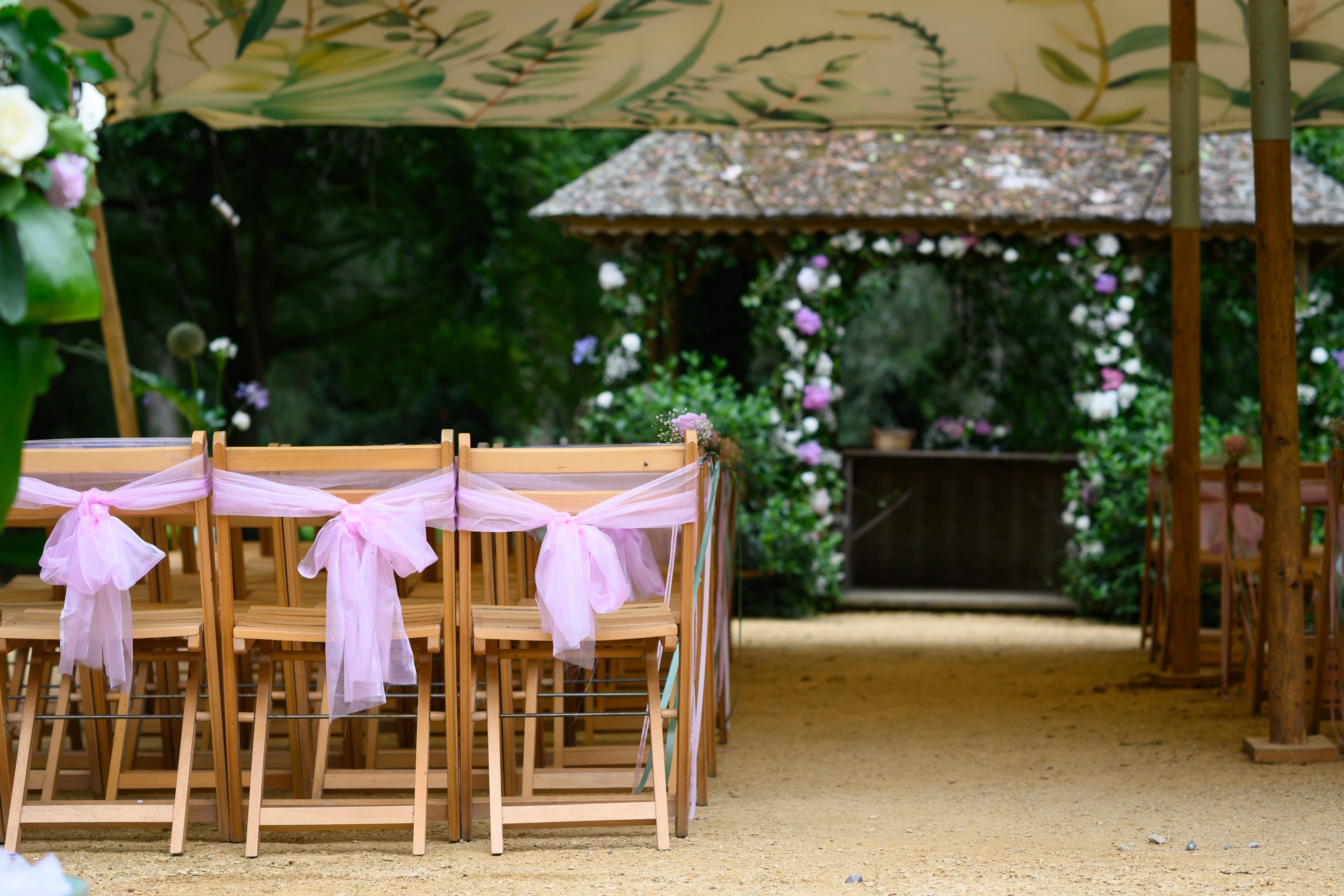 ceremony setup