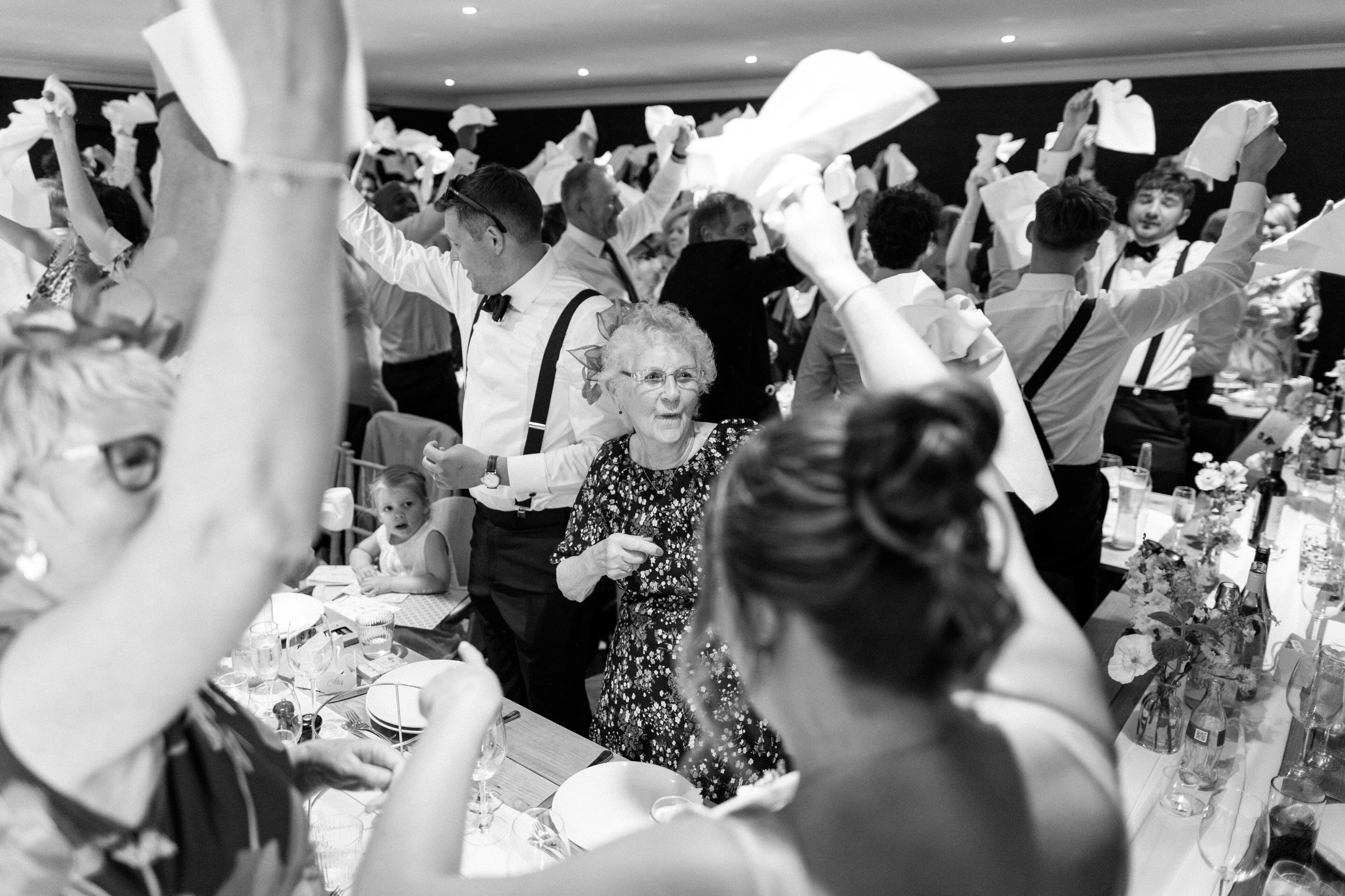 celebration in the function room