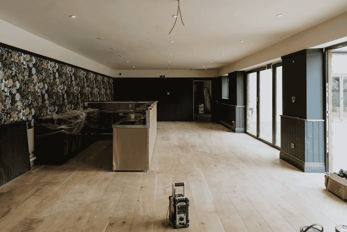 building the venue