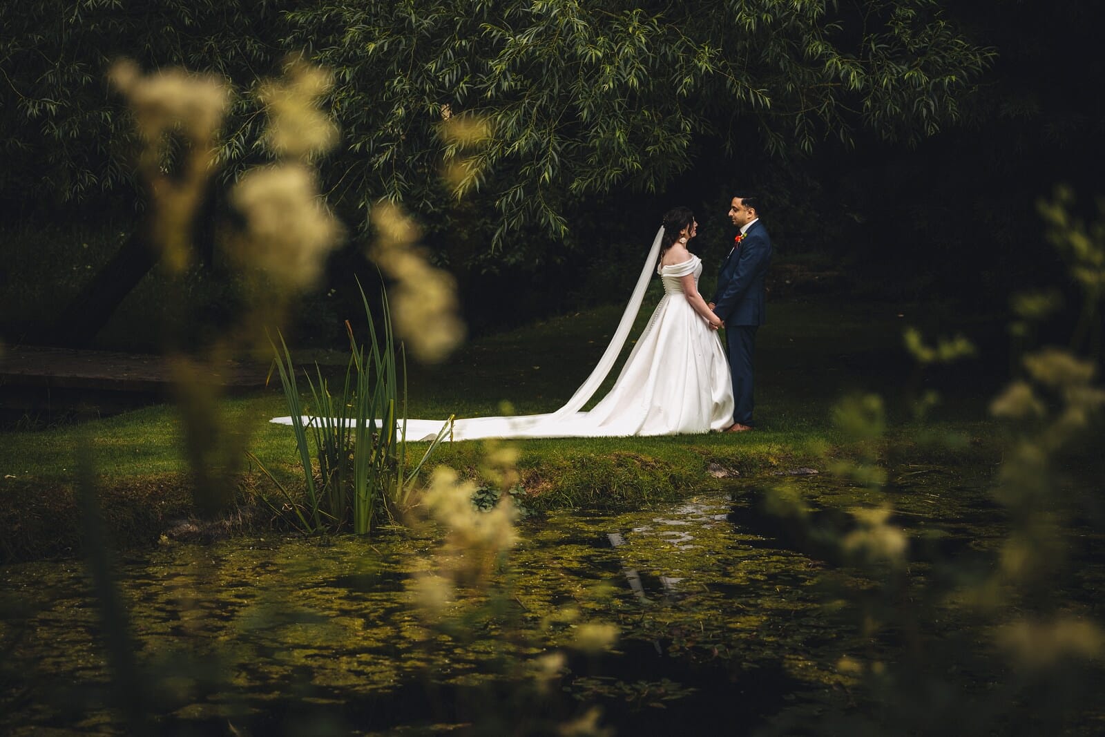 couple down at the lake