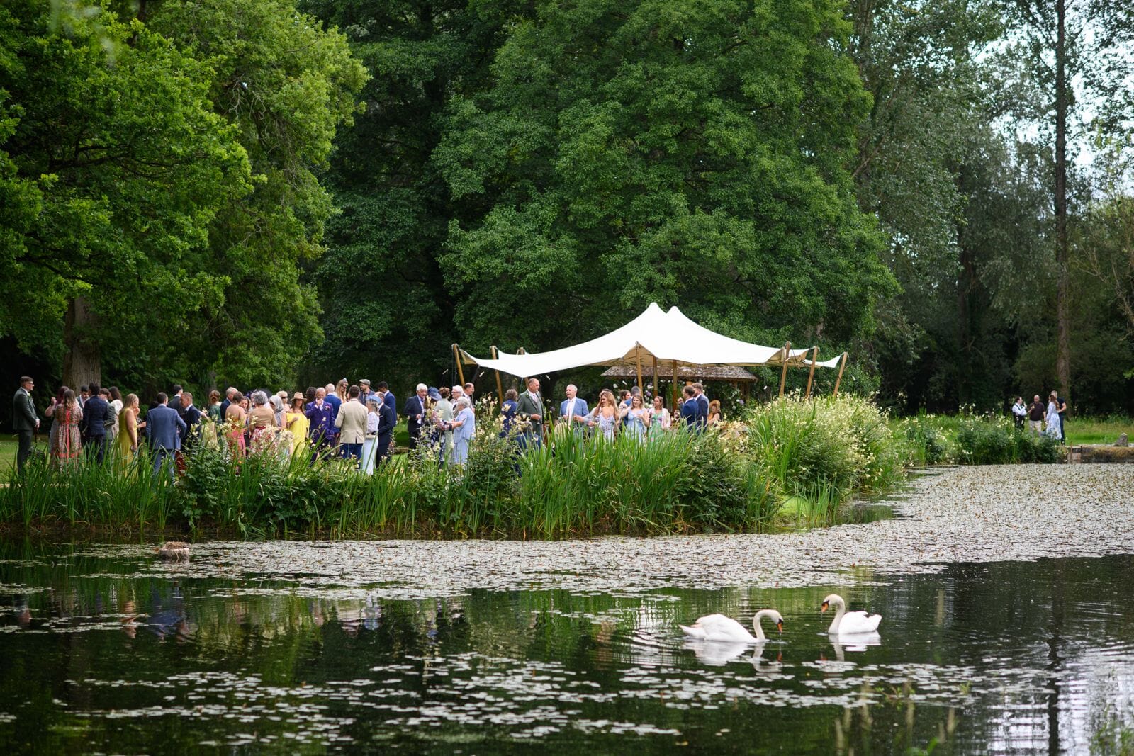 reception down at the lakes