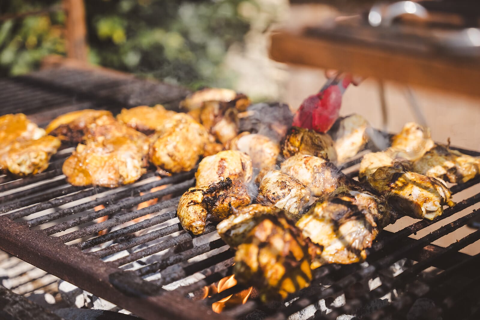 bbq chicken on bbq